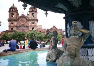 cusco-statue-fontaine